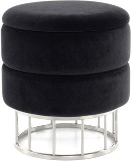 Hocker Edina 100 Schwarz