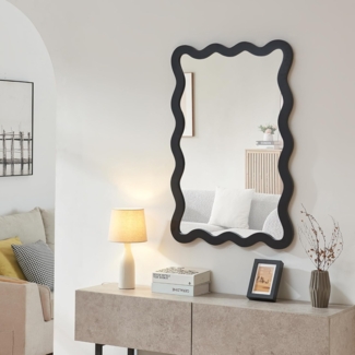 Wandspiegel Koster 90x60 cm Schwarz [en. casa]