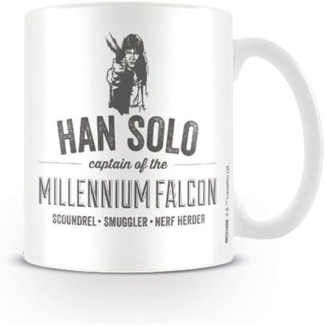 empireposter Star Wars Han Solo Krieg der Sterne Keramik Tasse Größe Ø8,5 H9,5cm