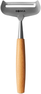 BOSKA HOLLAND Käsehobel Amigo, Edelstahl, Holz, für Weichkäse