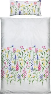 Erwin Müller Bettwäsche Bettwäsche, Seersucker, Blumen