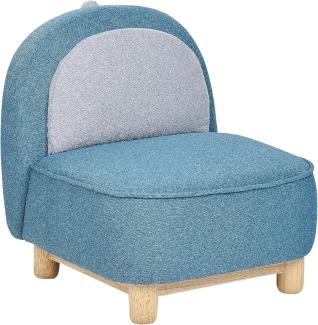 Kindersessel FABORG Stoff Blau