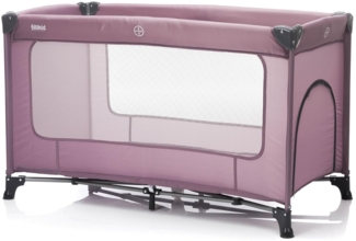 Fillikid Baby Reisebett 60x120 cm Nizza Exklusiv | Kinderreisebett von Geburt bis 25 Monate (15 kg) | Kinderbett Inkl. Transporttasche & Matratze | Kompakte Maße: 120x60 cm
