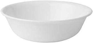 Corelle Müslischale Glas - weiße Cornflakes Schüssel aus Vitrelle