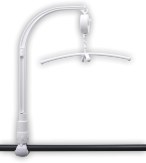 Mobilehalter für Rundstab, mit Spieluhr