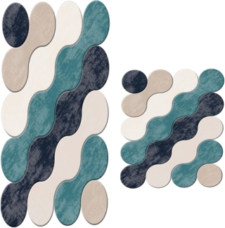 Badvorleger-Set (2-teilig) blau