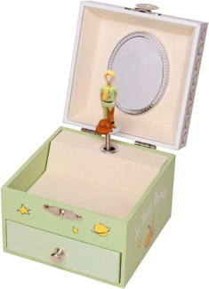 Phosphoreszierende Spieldose Kleiner Prinz© "Garden" - Leuchtet in der Nacht