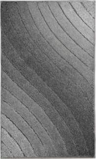 Kleine Wolke Badteppich Tender, Anthrazit 70x120 cm grau, 4004478293007