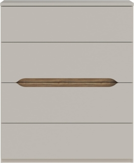 FORTE Hochkommode, B/H/T 95,1/114,7/41,5 cm Hochkommode ohne Griffe