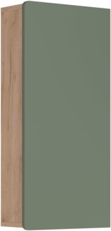 Hängeschrank Izan Grün/Goldkraft Eiche 36.6 x 76.6 cm Vicco