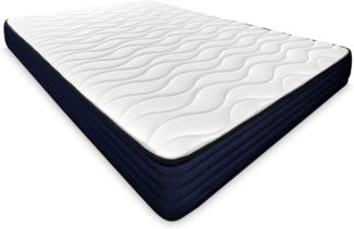 mattfy - Viskoelastische Wendematratze Kloe 150x190, Festigkeit und Komfort, für Winter/Sommer, Höhe 20 cm
