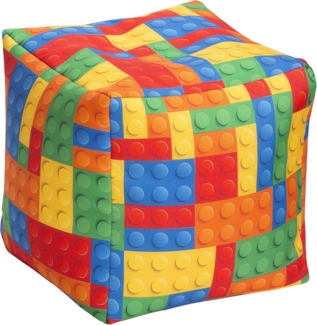 Kindersitzsack Cube Bricks