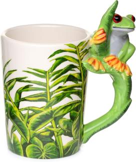 Puckator Tasse Frosch Motiv Tasse 3D Figur