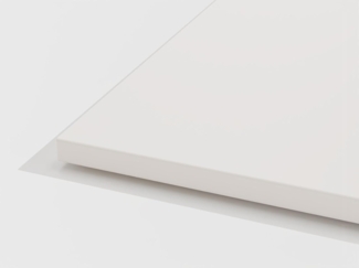 BISLEY Desktop, melaminharzbeschichtete MFC Tischplatte, mit 2 mm ABS Kante, DT251206005, H: 25 x B:1200 x T:600 mm, 007 lichtgrau