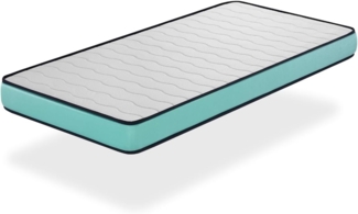 KINDERMATRATZE 105X200 - HÖHE 14 cm Promo KONFORT - H2 - Abnehmbar, ergonomisch und wirtschaftlich - ideal für Nestbetten und Montessori-DORMISSIMO