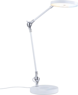 Paulmann 79884 LED Schreibtischleuchte Numis Qi White Switch Weiss