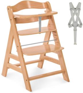 Hauck 'Alpha+' Treppenhochstuhl, natur, ab 6 Monaten, mitwachsend, höhenverstellbar, bis 90 kg belastbar