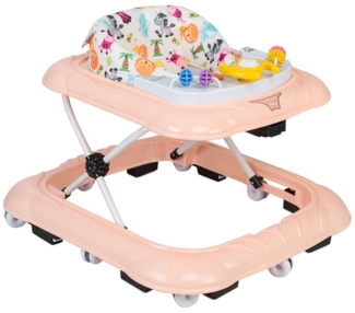 Baby Gehwagen Gehfrei Lauflernwagen Babywalker Lauflernhilfe Alpina Lachs
