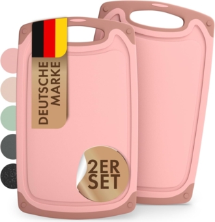 Blumtal Frühstücksbrett Blumtal Frühstücksbrettchen Kunststoff 25x15 im Set spülmaschinenfest, (2-St)
