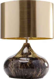 KARE Design Tischleuchte Mamo Deluxe Gold 37cm 67863