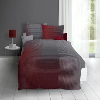 Kaeppel Mako-Satin Bettwäsche Master|200x220 cm + 2 x 80 x 80 cm| rubinKaeppel Mako-Satin Bettwäsche Master
