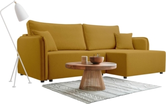 Ecksofa Maylana (Farbe: Velo 626, Seite: Rechts)