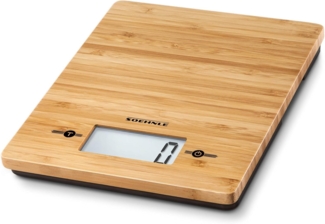 Soehnle Bamboo Bambus Arbeitsplatte Rechteck Elektronische Küchenwaage