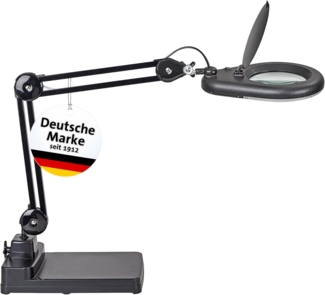 MAUL MAULviso Lupenleuchte schwarz 8 W