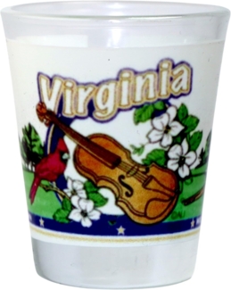 Virginia 3 View View Shot Glass by World By Shotglass