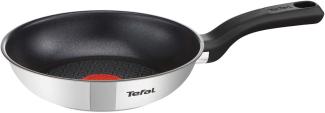 Tefal Comfort Max Bratpfanne 20 cm, hochwertiger Edelstahl, Thermo-Spot, Antihaftbeschichtung, Induktion G7260244