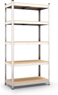 Panorama24 Belko Schwerlastregal Lagerregal 180 x 90 x 40 cm, 1 Stück, Kellerregal, Steckregal, Werkstattregal belastbar bis 875kg