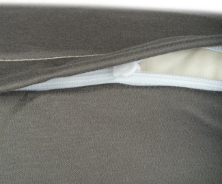 Formesse Bella Donna Interlock-Jersey Kissenbezug 2er Pack Restposten|2x 40x60 cm| arabica