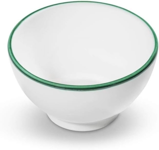 Gmundner Keramik Grüner Rand, Müslischale groß (Ø 14cm)