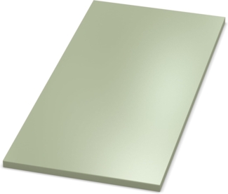 AUPROTEC Tischplatte 19mm Avocado Green 1600 mm x 900 mm Holzplatte melaminharzbeschichtet Spanplatte mit Umleimer ABS Kante Auswahl: 160x90 cm