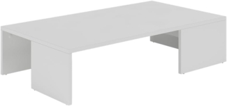 Couchtisch Hardi Weiß 90 x 21.4 cm Vicco