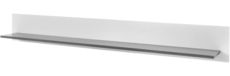 Wandboard Rooky in weiß und anthrazit 160 cm