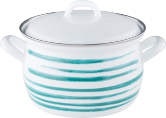 Riess Fleischtopf mit Deckel geflammt 16 cm 1,5l 0164-048