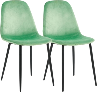 VCM Esszimmerstuhl Fiolo 919999 Mint H. 83 x B. 54 x T. 59 cm