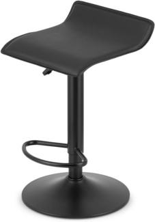 Best for Home Barhocker Hocker schwarz, drehbar & höhenverstellbar – stabil & komfortabel