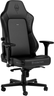 noblechairs Hero Komfortabler und Langlebiger Gaming-Stuhl, Perfekt Optimierte Ergonomie des Stuhls Sorgt für Hohen Sitzkomfort, Belastbarkeit 150 kg - The Elder Scrolls V Skyrim Anniversary Edition