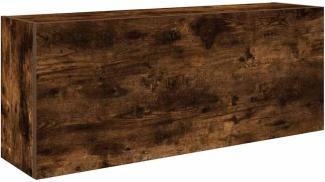 Bad-Wandschrank Räuchereiche 100x25x40 cm Holzwerkstoff 860107