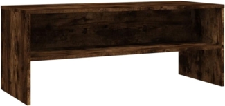 vidaXL TV-Schrank Räuchereiche 100x40x40 cm Holzwerkstoff 815231