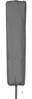 Leco Abdeckhaube zum Rechteck-Doppelsonnenschirm, anthrazit, 55x245 cm (B x H)
