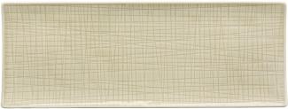 Rosenthal Selection Mesh Cream Platte Flach 34x13 cm