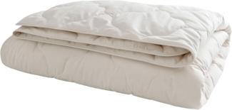 Yatas Bedding Naturhaarbettdecke Superwashed Wolle, Bettdecke 135x200, 200x200 cm & weitere Größen, Sommer, Herbst, allergiker geeignet (Hausstauballergiker)