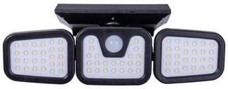 näve LED Solarleuchte Pacita, Sensorschalter, LED fest integriert, Kaltweiß, Wandleuchte, dimmbar in 3 Stufen, Sensor/Dämmerungsschalter