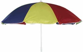 Siena Garden Sonnenschirm Bunt Sonnenschutz Schirm Strandschirm Ø 180 cm