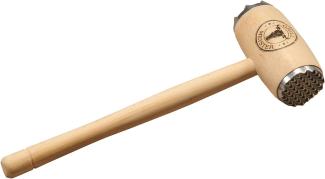 Kesper 69390 Fleischklopfer Grillmeister, Holz, Braun, 25 x 5 x 5 cm