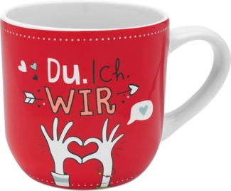 Kaffeetasse Kaffeebecher Teetasse Tasse Sheepworld H:)PPY life 50cl Du Ich 48548