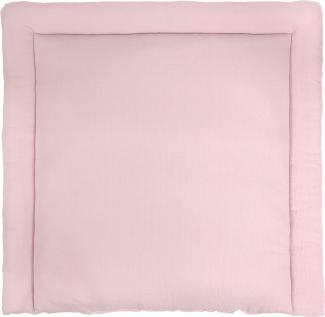 KraftKids Wickelauflage in Doppelkrepp Rosa, Wickelunterlage 85x75 cm (BxT), Wickelkissen